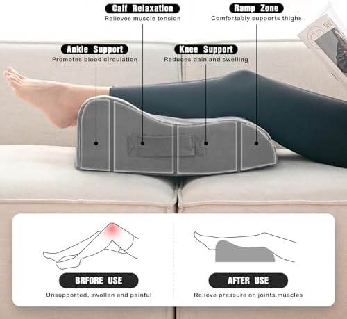 LightEase Memory Foam Leg, Ankle Foot Support and Elevation Pillow - Image 3