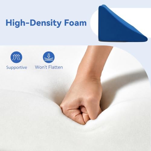 Vekkia Wedge Pillow for Side Sleeping, Back Support - Image 5