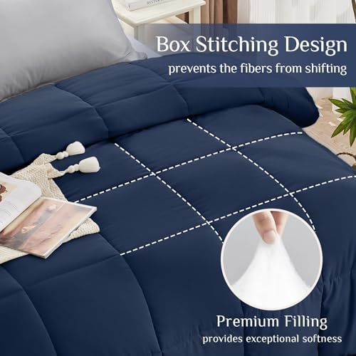 JOLLYVOGUE California King Comforter Set, Ultra-Soft Cal King Size Comforter - Image 3