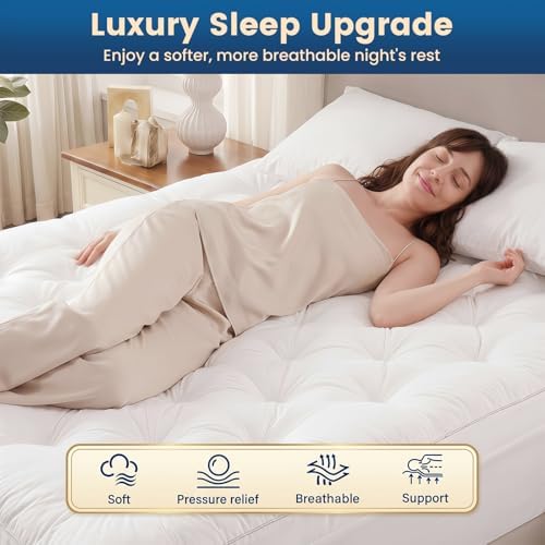 4 Inch Memory Foam Mattress Topper Twin Size - Image 5