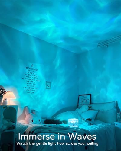 Ocean Projector,16 Color Shower Lamp with Remote for Bedroom & Room Decor - Image 3