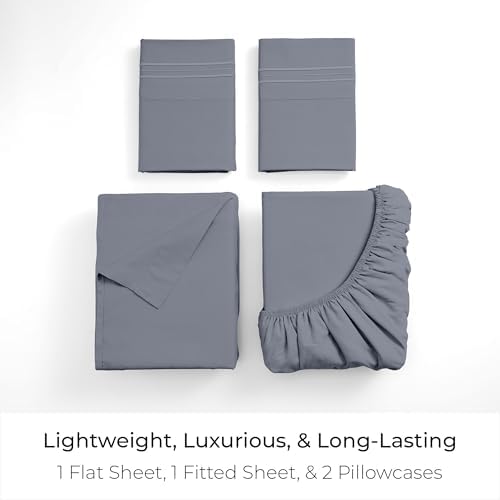Mellanni Iconic 4-Piece, Ultra Soft Sheet Set - Image 3