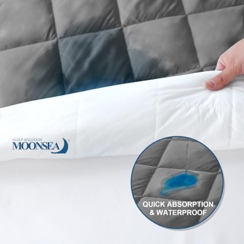 Queen Mattress Topper Pad Protector Waterproof, Mattress Cover Queen Size - Image 4