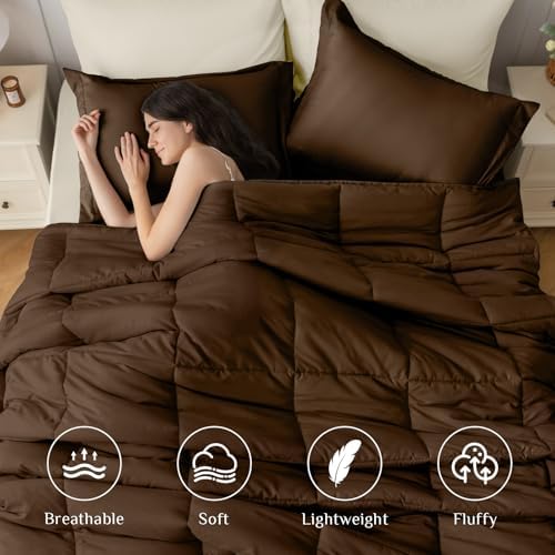 JOLLYVOGUE Queen Comforter Set, Ultra-Soft Bed in a Bag Queen Size 7 Pieces - Image 2