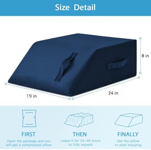 MEGCXIT Leg Pillow Elevation Blood Circulation, Leg Wedge - Image 4