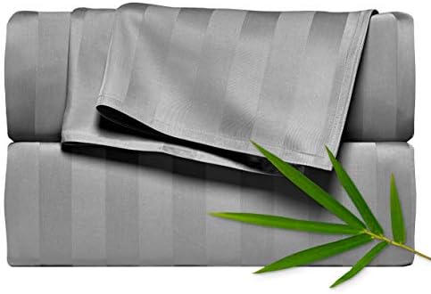 Pure Bamboo King Sheets, Genuine 100% Organic Viscose Derived from Bamboo Bed by PureBamboo