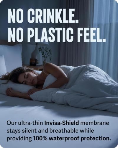 SafeRest Waterproof Full Size Mattress Protector - Image 3