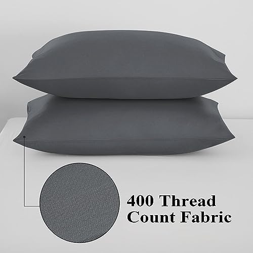 100% Egyptian Cotton Queen Size Pillow Protectors - Image 5