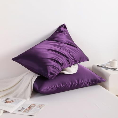 NTBAY 12 Pack Satin Queen Pillowcases - Image 5