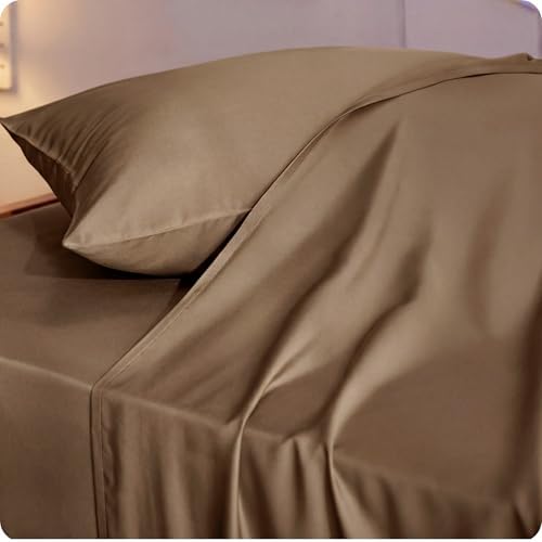 Bedsure PureWoven 100% Rayon Derived from Bamboo, Twin XL Sheets, 3 Pieces - Image 5