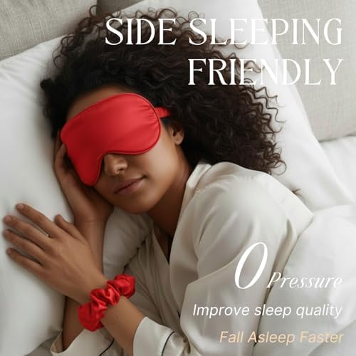Red Sleep Eye Mask - Image 2