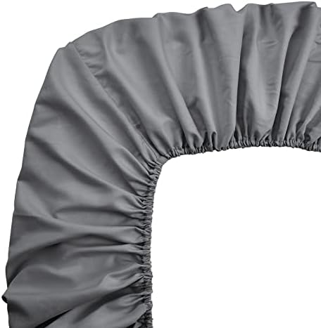 FreshCulture Twin Fitted Sheets, Bulk Pack of 6, Deep Pocket, Soft Microfiber - Image 4