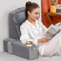 MOON PINE Reading Pillow for Adults, Memory Foam Backrest by MOONPINE