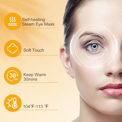 XPCARE 32 Pack Steam Eye Mask Disposable - Image 6