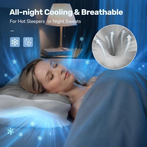 Sweetcrispy Cooling Silk Ergonomic Cervical Pillow - Image 4