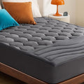 Bedsure Grey Twin Mattress Pad Cover by BEDSURE