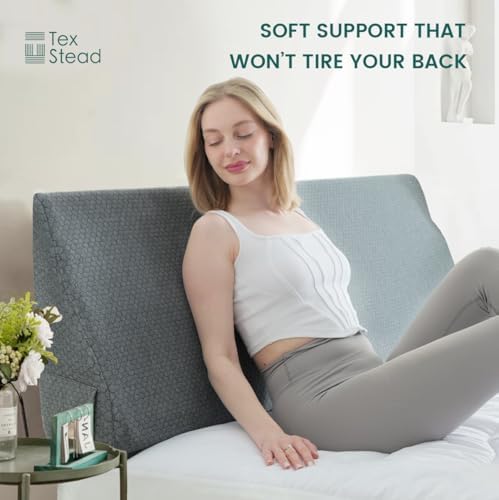 Headboard Wedge Pillow High-Resilience Daybed Pillow Foam Cushion - Image 6