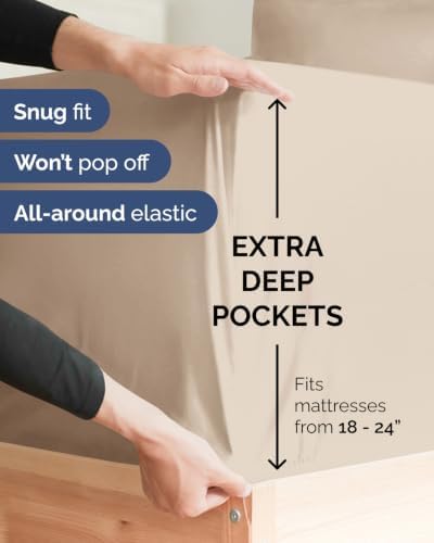 Extra Deep Flex Top Split Head King Sheet Set - Image 4