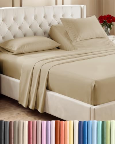 Flex Top Split Head King 4 Piece Sheet Set by CGKUnlimited