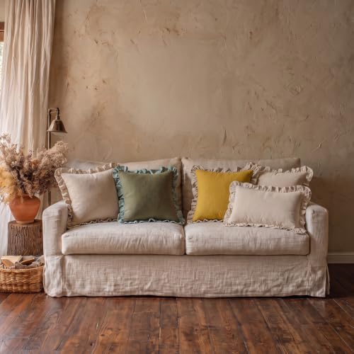 patdrea Vintage Linen Throw Pillow Covers - Image 6