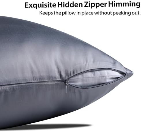 Body Cooling Pillow Case, Viscose Derived from Bamboo Long Pillow Protectors - Image 3