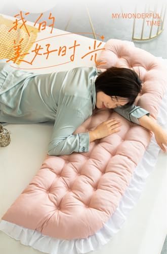 College Dorm Bed Bolster Pillow Long Reading Rectangular Headboard Pillow - Image 2