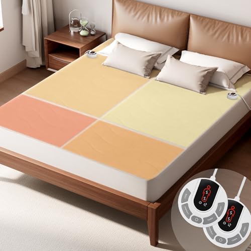 GOTCOZY Heated Mattress Pad Queen Size-Heated Pad by EASYTOCHOOSEEASYTOLOVE
