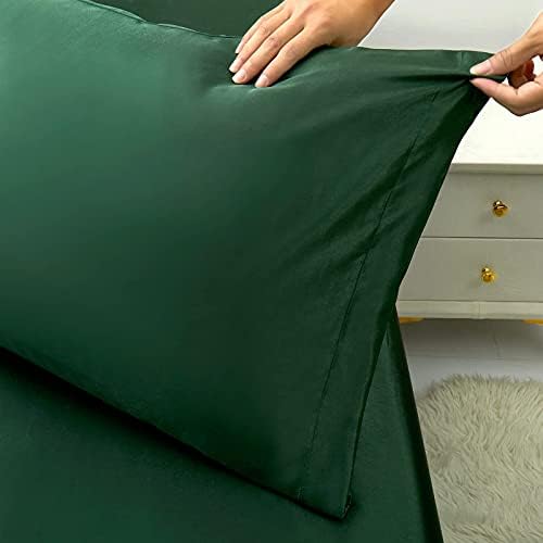 Ersmak Satin Pillowcase Queen Set of 4, Ultra Soft & Silky Satin Pillow Cases - Image 3
