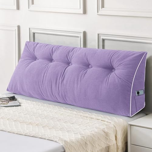 Sasttie Headboard Pillow Full, Wedge Pillow Headboard by SASTTIE