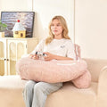17" Reading Pillow for Bed, U Shaped Arm & Elbow Support by PAJEO