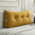 Gnostik Headboard Wedge Pillow Twin XL Dorm Bed Triangular Headboard Rest by Unknown