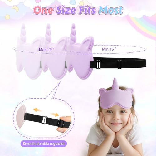 Kids Sleep Mask, Contoured 3D Sleeping Eye Mask - Image 4