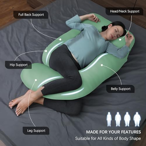 MOON PARK Pregnancy Pillows for Sleeping - Image 2