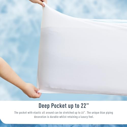 Full Mattress Pad Cooling Waterproof - Image 4