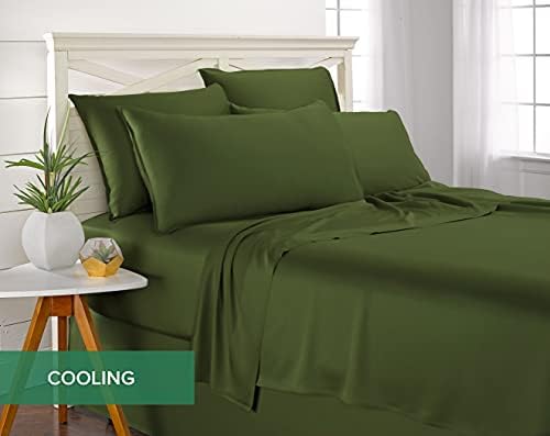 Pure Bamboo Split King Sheets, Genuine 100% Organic Viscose Derived from Bamboo - Image 4