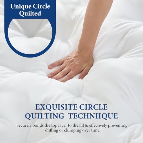 5 Inch Full Gel Memory Foam Mattress Topper - Image 5