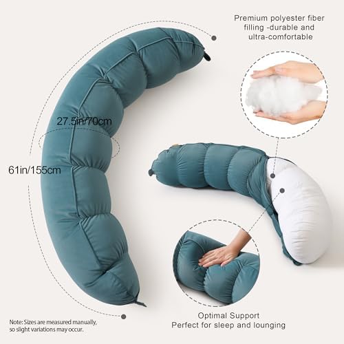 Peallow – Long Round Body Pillow - Image 3