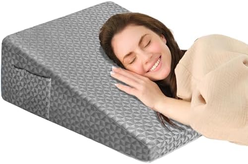 Wedge Pillow for Sleep Apnea by COLDHUNTERBEDING