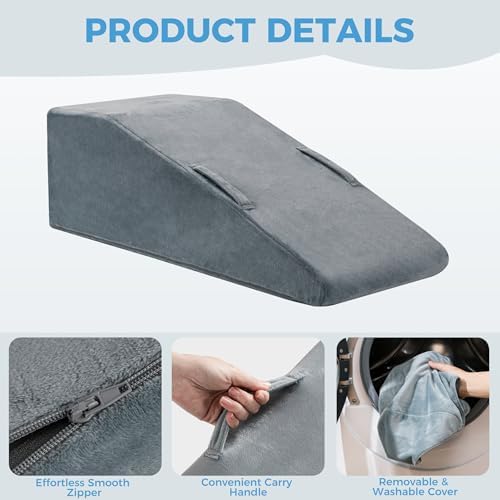 Ganondorf Leg Elevation Pillow for After Surgery, Premium Foam Leg Support - Image 3