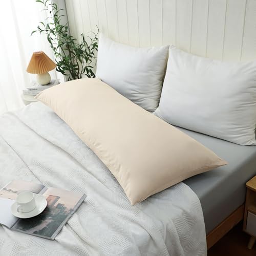 100% Cotton Zippered Body Pillow Protectors 1 Pack - Image 4