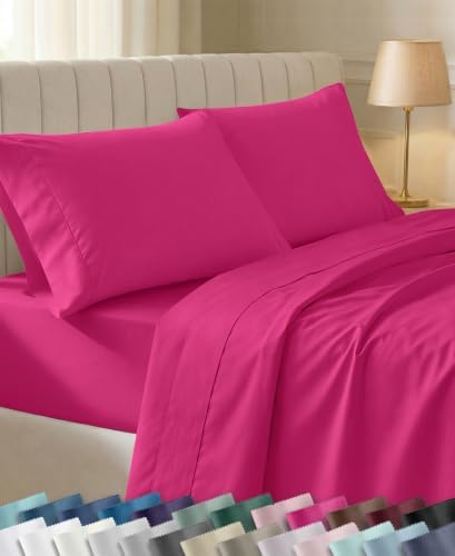 California Design Den Soft 100% Cotton Twin XL Bed Sheets Set by CaliforniaDesignDen