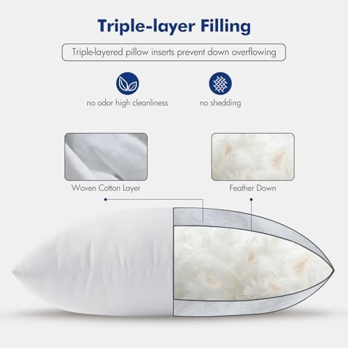 MIULEE 20x20 Pillow Inserts - Image 6