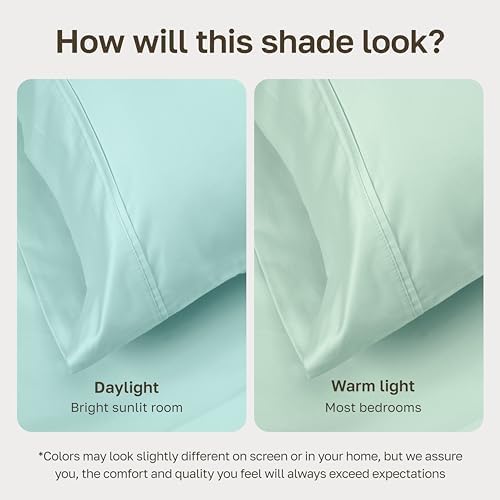 California Design Den 100% Cotton Sateen Twin/XL Sheets - Image 4