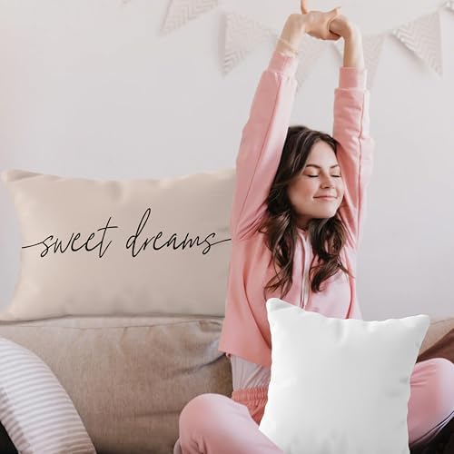 Sweet Dreams Pillow Cover 12x20, Decorative Throw Pillow Covers - Image 5