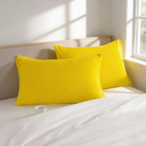 King Pillow Cases, 2 Pack, 20x36 in, Microfiber - Image 2
