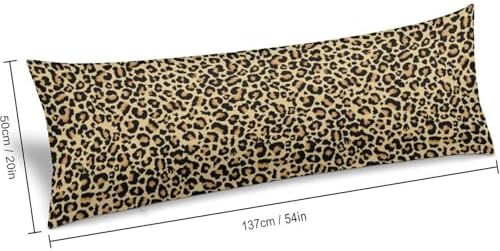 Cheetah Body Pillow Cover Leopard Print Pillowcase - Image 2