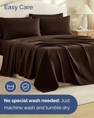 Split King 7 Piece Bed Sheet Set - Image 6