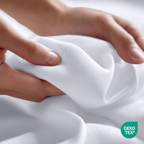 King Size Flat Sheet Only Pack of 2, Ultra Soft Hotel Sheets - Image 6