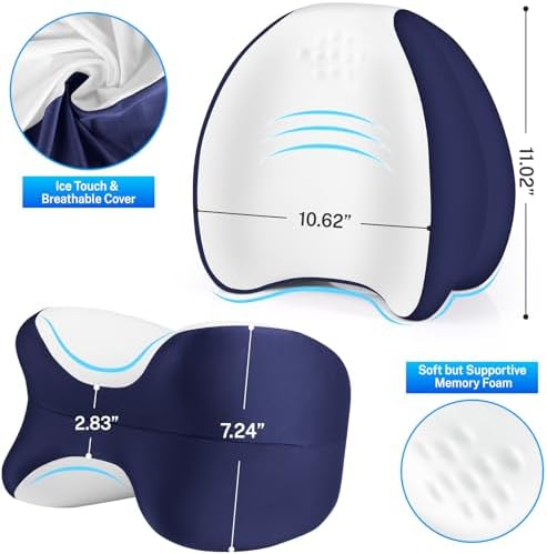 Knee Pillow for Side Sleepers, Leg Pillow - Image 2