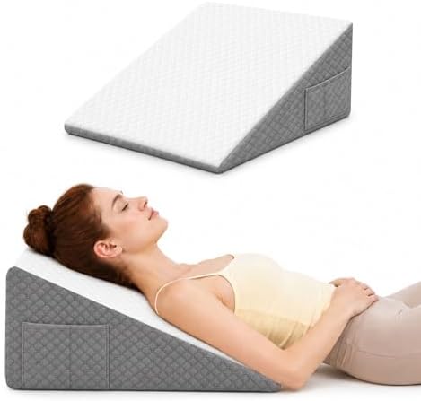 OAISZ Wedge Pillow for Sleep Apnea, 7.5-Inch Memory Foam Top by OAISZ